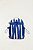 Bolsa Pipoquinha Listras Azul - Imagem 4