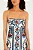 Vestido Midi Estampado Lenço Náutico - Imagem 3