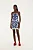 Vestido Curto Estampado Santorini - Imagem 1