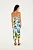 Vestido Midi Sem Alça Estampado Concha Litoral - Imagem 3