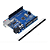 Kit 20 unidades placa compativelo com Arduino Uno R3 SMD CH340 + Cabo usb - Imagem 2