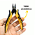 Kit Alicate De Corte EF-170 + Alicate de bico EF-180 Eletrônica Fácil - Imagem 6