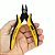 Kit Alicate De Corte EF-170 + Alicate de bico EF-180 Eletrônica Fácil - Imagem 5