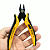 Kit Alicate De Corte EF-170 + Alicate de bico EF-180 Eletrônica Fácil - Imagem 10