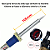 Kit suporte 5 em 1 + Ferro de solda HK + Estanho Kaina 100g + Sugador 366-D - Imagem 6
