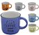Conjunto de 6 canecas de porcelana - 60ml - Imagem 1