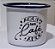 Caneca esmaltada Aqui tem café e amor - 90ml - Imagem 4