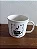 Caneca de porcelana branca/preta 340ml - Imagem 5