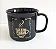 Caneca de porcelana branca/preta 340ml - Imagem 7