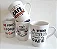 Caneca de porcelana com frase 220ml - Imagem 1