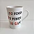 Caneca de porcelana com frase 220ml - Imagem 2