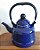 Chaleira Azul esmaltada 1,1L - Imagem 1