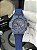 BASE ETA CLONE HUBLOT GENEVE AZUL PULSEIRA BORRACHA - Imagem 1