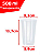 COPO PP TRANSP. 500ML (MILK SHAKE) - (C/ 200) - Imagem 1