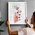 Combo De 3 Quadros Com Moldura Floral Traços Orgânicos - Imagem 2