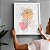 Jogo 3 Quadros Decorativos Com Moldura Floral Minimalista Line Art - Imagem 2