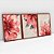 Kit De Quadros Com Moldura Flores Rosa - Imagem 5