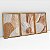 Kit 3 Quadros Com Moldura Arte textura Moderna - Imagem 6