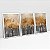Kit 3 Quadros Com Moldura Arte Arvores Abstratas - Imagem 3