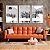 Kit 3 Quadros Decorativos Com Moldura Paisagem P&B - Imagem 1