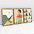 Kit 3 Quadros Com Moldura Abstract Face 2 - Imagem 6