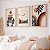 Kit 3 Quadros Com Moldura Arte Boho Tons Terrosos - Imagem 3
