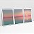 Kit 3 Quadros Com Moldura Doce Horizonte - Imagem 3