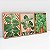 Kit 3 Quadros Com Moldura Jungle Tropic - Imagem 4