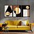 Kit 3 Quadros Decorativos Com Moldura Textura Abstrata Geo - Imagem 2