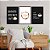 Kit 3 Quadros Decorativos Com Moldura Para Cozinha Que Não Nos Falte Café - Imagem 2