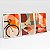 Kit 3 Quadros Com Moldura Face abstract - Imagem 2