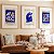 Kit 3 Quadros Decorativos Com Moldura Matisse Mulher Minimalista - Imagem 1