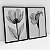 Kit 2 Quadros Com Moldura Arte Botanic Luxe - Imagem 3