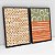 Kit 2 Quadros Decorativos Com Moldura Abstrato Bege Geométrica - Imagem 6