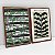 Kit 2 Quadros Decorativos Com Moldura Moderna Abstrato botanico - Imagem 5
