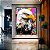 Quadro Decorativo Com Moldura Águia Arte Urbana - Imagem 1