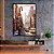 Quadro Decorativo Com Moldura Arte Pintura Táxi Manhattan - Imagem 1