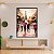 Quadro Decorativo Com Moldura Arte Pintura Paris - Imagem 2