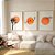 Kit 3 Quadros Decorativos Com Moldura Pássaros Minimalista Pôr Do Sol - Imagem 2