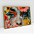Quadro com moldura Arte floral laranja olhar profundo - Imagem 6