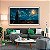 Quadro Decorativo Com Moldura Abstrato Noite Estrelada Releitura - Imagem 2