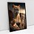 Quadro Decorativo Leõa e Seus Filhotes - Imagem 3