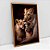 Quadro Decorativo Leõa Com Filhotes Carinho Eterno - Imagem 5