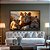 Quadro Decorativo Familia de Leões Pôr do Sol - Imagem 2