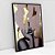 Quadro Decorativo Composição Artistica com Pinceladas Douradas - Imagem 3