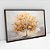 Quadro Decorativo Arvore Dourada Efeito Chumbo - Imagem 3