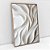 Quadro Decorativo Ondas Curve White - Imagem 5