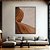 Quadro Decorativo Curve Terra Cota - Imagem 1