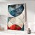 Quadro Decorativo Abstrato Círculos E Planos - Imagem 1
