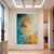 Quadro Decorativo Abstrato Cintilação Azul Dourada - Imagem 1